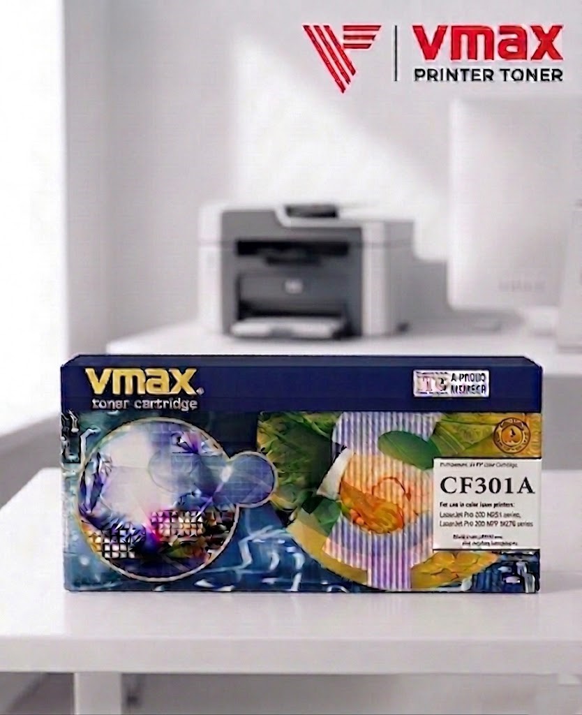 Mực Laser VMAX HP màu CF301A (cyan)